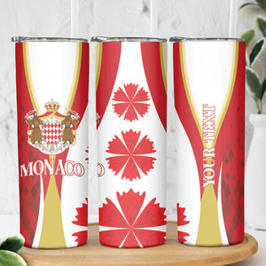 Personalized Monaco Skinny Tumbler Deo Juvante Sporty Style