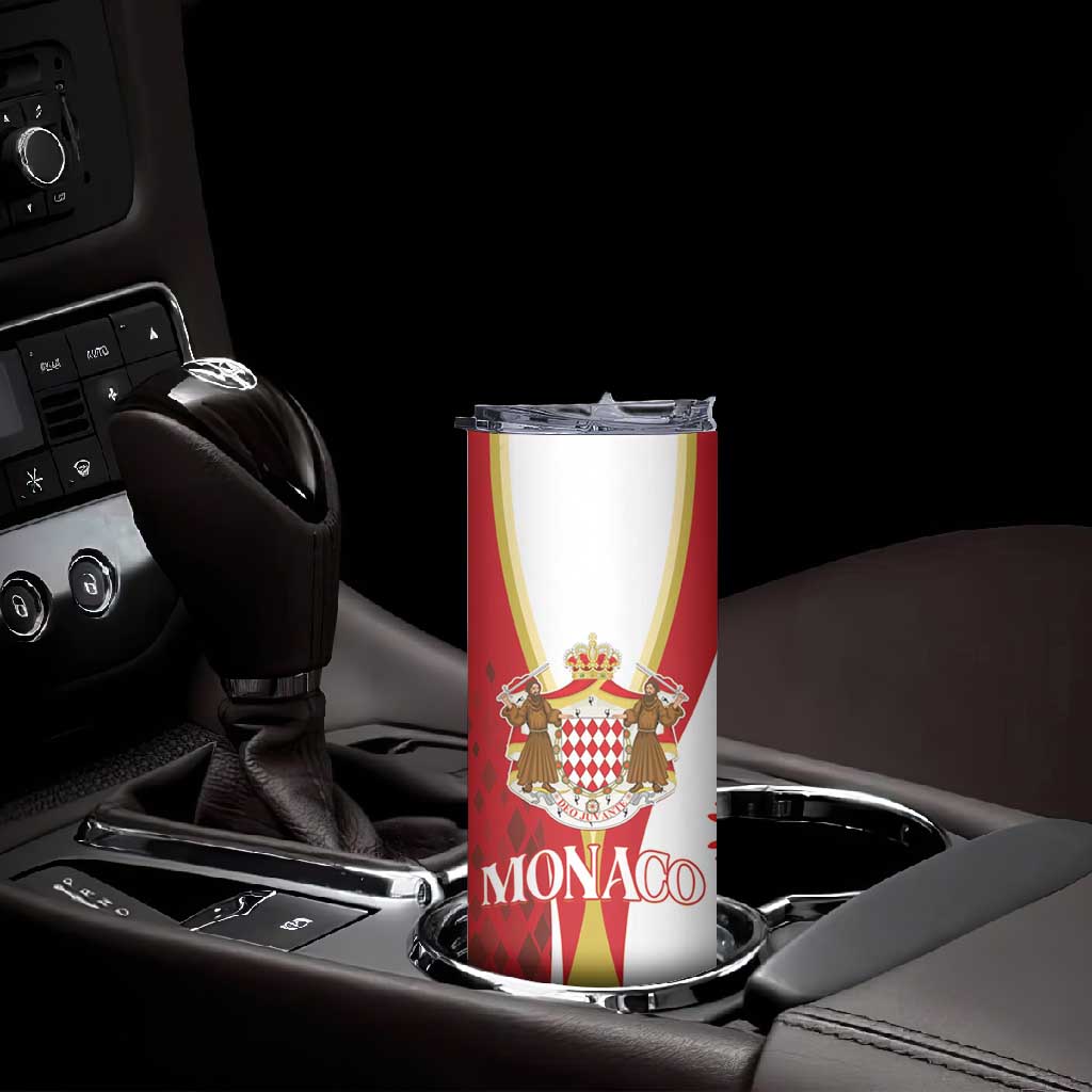 Personalized Monaco Skinny Tumbler Deo Juvante Sporty Style