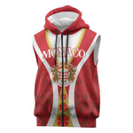 Personalized Monaco Sleeveless Zip Hoodie Deo Juvante Sporty Style - African Pride