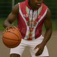 Personalized Monaco Sleeveless Zip Hoodie Deo Juvante Sporty Style - African Pride