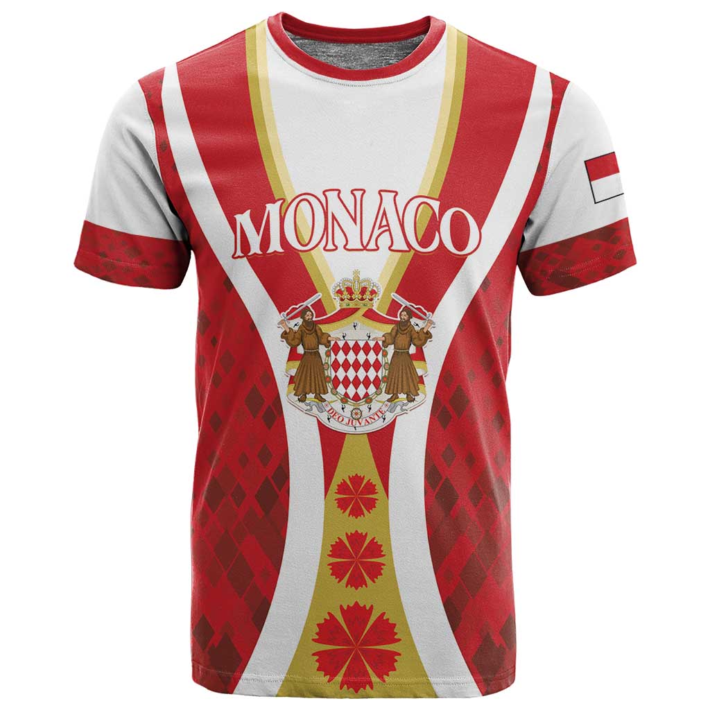 Personalized Monaco T shirt Deo Juvante Sporty Style