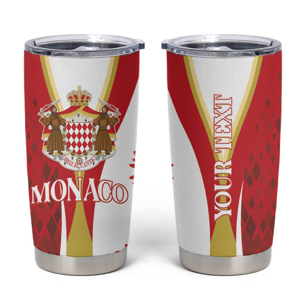 Personalized Monaco Tumbler Cup Deo Juvante Sporty Style