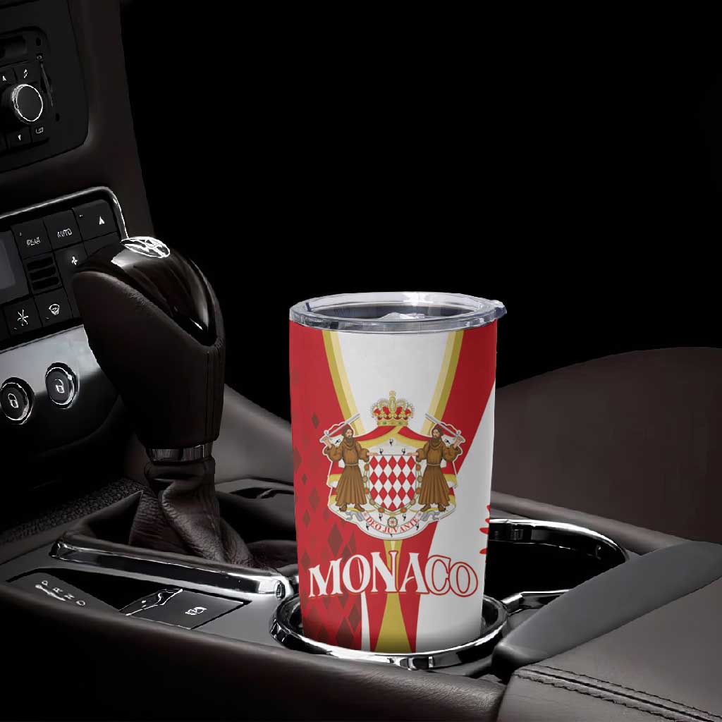 Personalized Monaco Tumbler Cup Deo Juvante Sporty Style