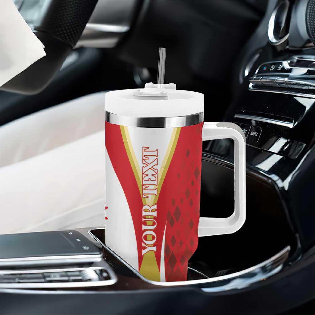Personalized Monaco Tumbler With Handle Deo Juvante Sporty Style