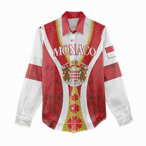 Personalized Monaco Women Casual Shirt Deo Juvante Sporty Style