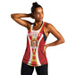 Personalized Monaco Women Racerback Tank Deo Juvante Sporty Style