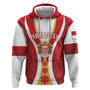 Personalized Monaco Zip Hoodie Deo Juvante Sporty Style