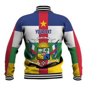 Personalized Central African Republic Baseball Jacket African Zo Kwe Zo LT01