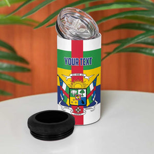 Personalized Central African Republic 4 in 1 Can Cooler Tumbler African Zo Kwe Zo