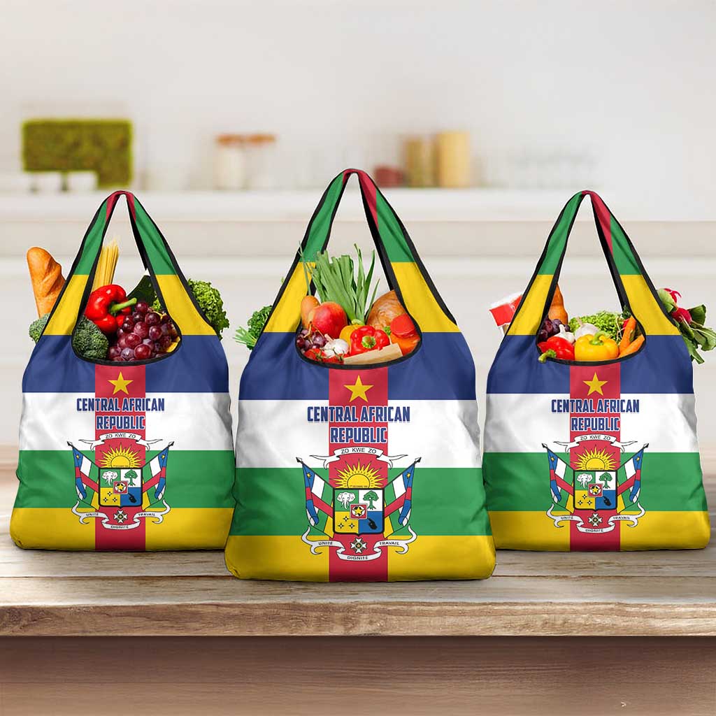 Central African Republic Grocery Bag African Zo Kwe Zo