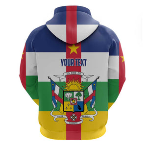 Personalized Central African Republic Hoodie African Zo Kwe Zo