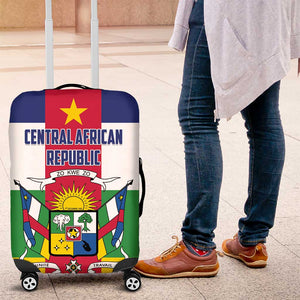 Central African Republic Luggage Cover African Zo Kwe Zo