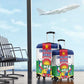 Central African Republic Luggage Cover African Zo Kwe Zo