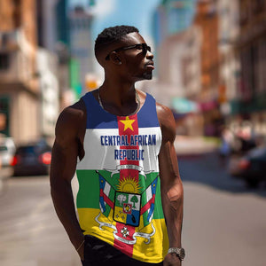 Personalized Central African Republic Men Tank Top African Zo Kwe Zo