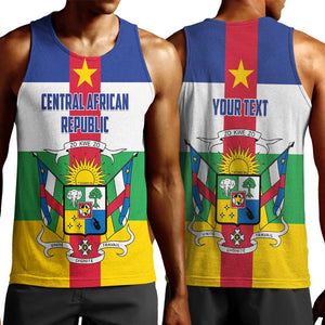 Personalized Central African Republic Men Tank Top African Zo Kwe Zo