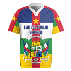 Personalized Central African Republic Rugby Jersey African Zo Kwe Zo