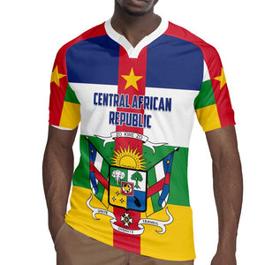 Personalized Central African Republic Rugby Jersey African Zo Kwe Zo