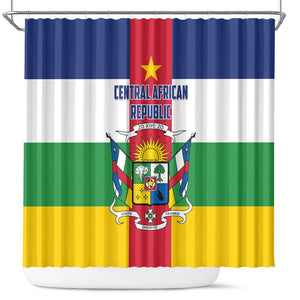 Central African Republic Shower Curtain African Zo Kwe Zo