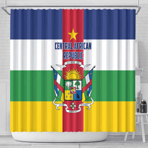 Central African Republic Shower Curtain African Zo Kwe Zo