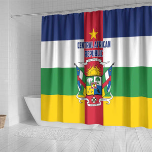 Central African Republic Shower Curtain African Zo Kwe Zo