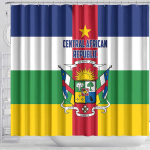 Central African Republic Shower Curtain African Zo Kwe Zo