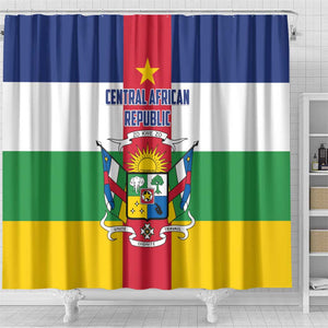 Central African Republic Shower Curtain African Zo Kwe Zo