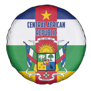 Central African Republic Spare Tire Cover African Zo Kwe Zo