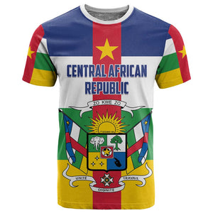 Personalized Central African Republic T shirt African Zo Kwe Zo