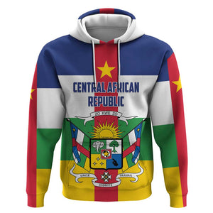 Personalized Central African Republic Zip Hoodie African Zo Kwe Zo