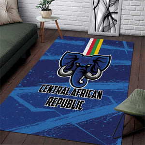 Central African Republic Football Area Rug African Come On Les Fauves