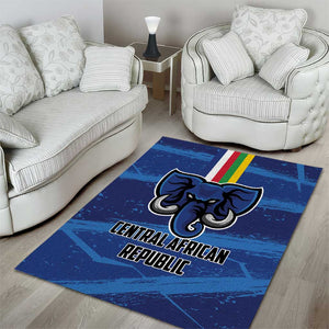 Central African Republic Football Area Rug African Come On Les Fauves