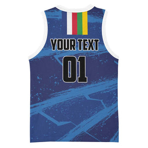 Custom Central African Republic Football Basketball Jersey African Come On Les Fauves LT01