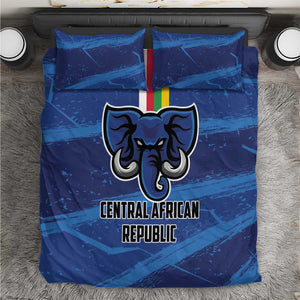 Central African Republic Football Bedding Set African Come On Les Fauves