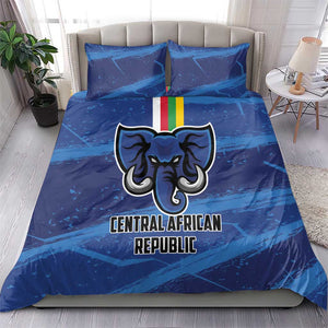 Central African Republic Football Bedding Set African Come On Les Fauves