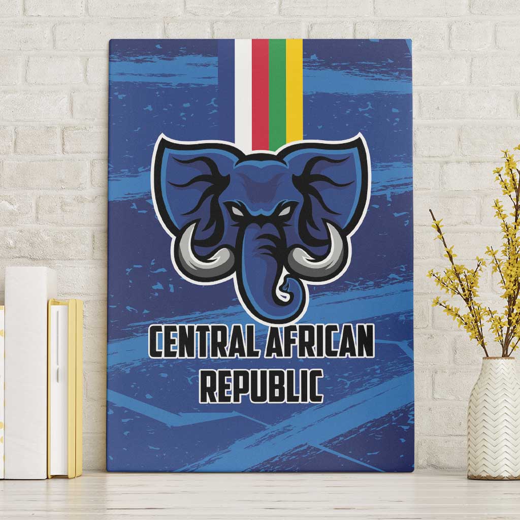 Central African Republic Football Canvas Wall Art African Come On Les Fauves