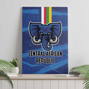 Central African Republic Football Canvas Wall Art African Come On Les Fauves