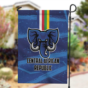 Central African Republic Football Garden Flag African Come On Les Fauves