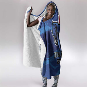 Central African Republic Football Hooded Blanket African Come On Les Fauves