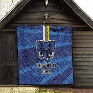 Central African Republic Football Quilt African Come On Les Fauves