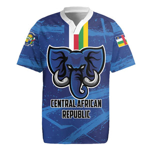 Custom Central African Republic Football Rugby Jersey African Come On Les Fauves