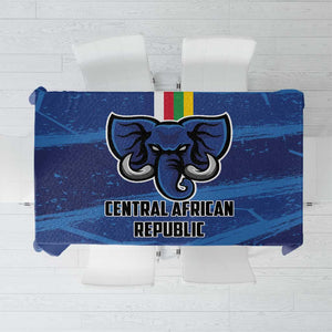 Central African Republic Football Tablecloth African Come On Les Fauves