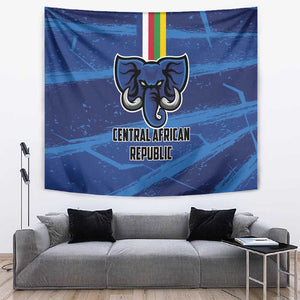 Central African Republic Football Tapestry African Come On Les Fauves