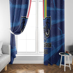 Central African Republic Football Window Curtain African Come On Les Fauves