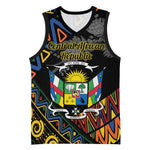 Personalized Central African Republic Basketball Jersey Protea - African Pattern LT01
