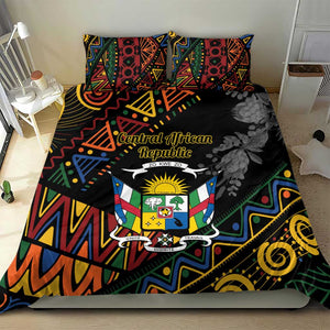 Central African Republic Bedding Set Protea - African Pattern