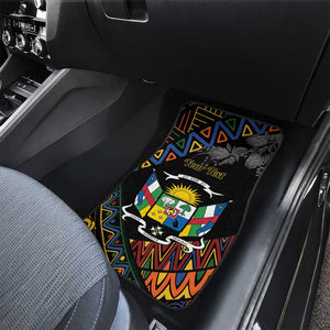 Central African Republic Car Mats Protea - African Pattern