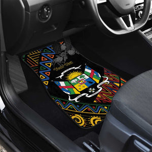 Central African Republic Car Mats Protea - African Pattern