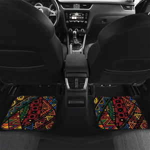 Central African Republic Car Mats Protea - African Pattern