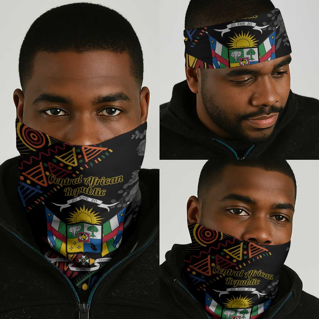 Central African Republic Neck Gaiter Protea - African Pattern LT01