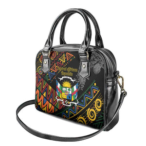 Central African Republic Shoulder Handbag Protea - African Pattern